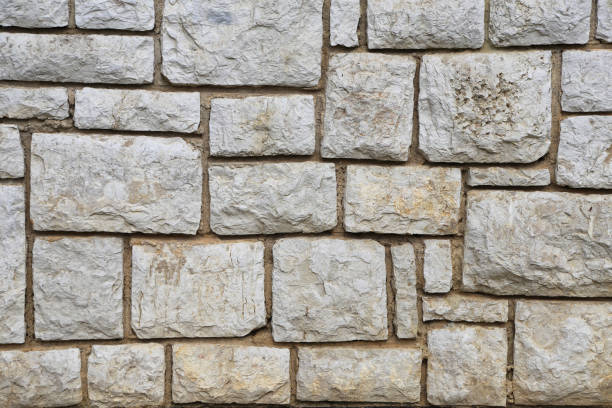 istock Wall made of natural stone 1138709712