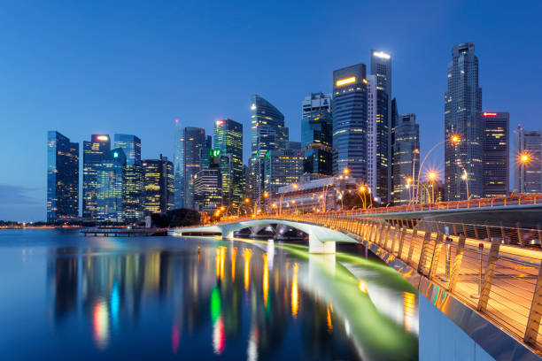istock Skyline of Singapore 1138709843