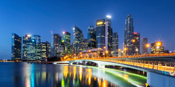 istock Singapore city skyline 1138709857