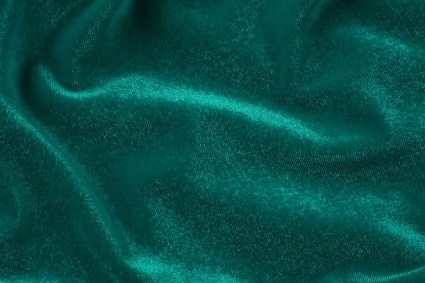 istock Teal green velvet background 1138710967