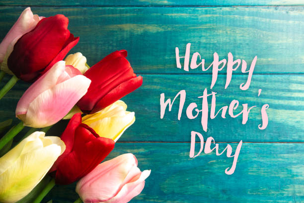 istock A Mothers Day Background with Multicolored Spring Tulips 1138714781