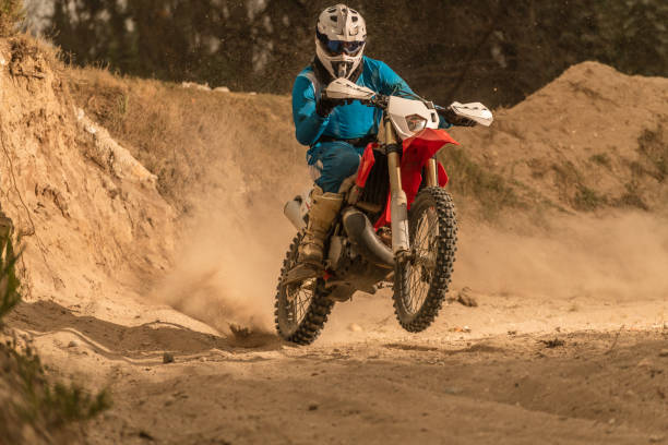 istock Enduro bike rider 1138715483