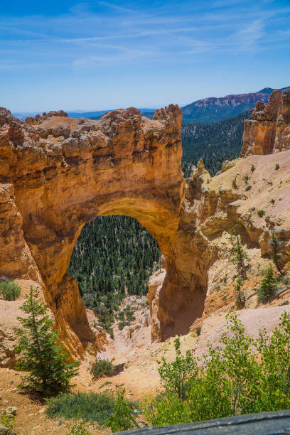 Bryce Canyon Arch stock photo