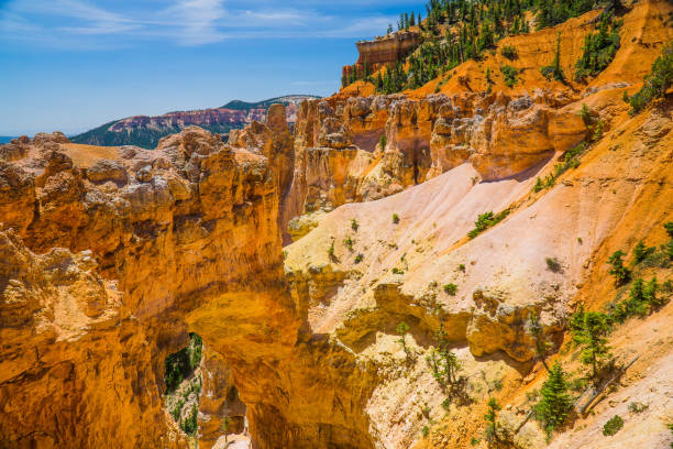 Bryce Canyon Arch stock photo