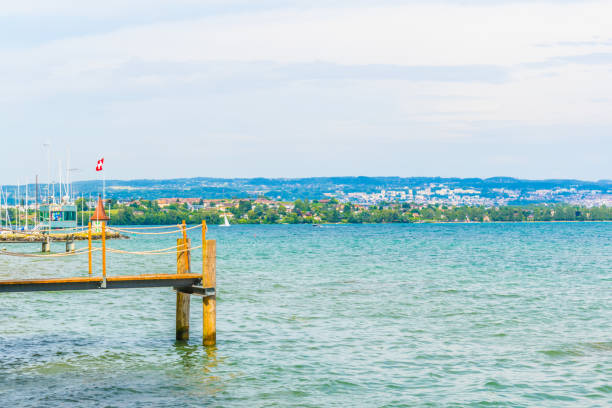 istock Geneva lake also called as Lac Leman in Switzerland 1138719857