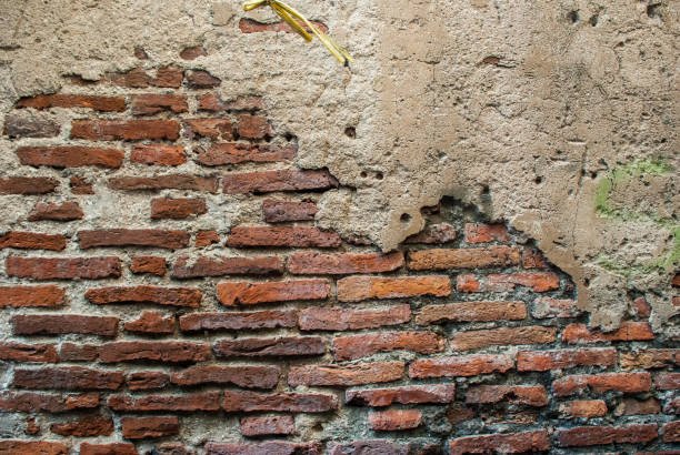 Old brick wall background. Old brick walls, suitable for background images pattem stock pictures, royalty-free photos & images