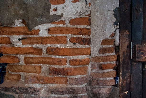 Old building in Yaowarat Front view of the old building at Yaowarat. Chinatown Bangkok pattem stock pictures, royalty-free photos & images