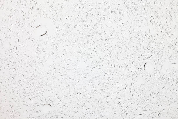 istock Rain droplets on glass background, Water drops on glass. 1138734868
