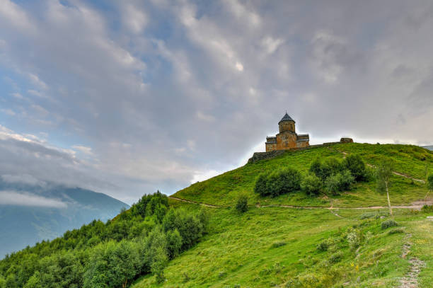 istock George Trinity Church - Kazbegi, Georgia 1138739429