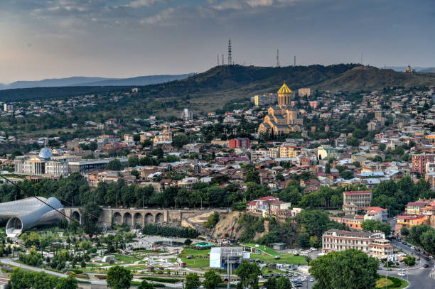 istock Panoramic City View - Tbilisi, Georgia 1138747115