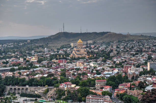 istock Panoramic City View - Tbilisi, Georgia 1138749895