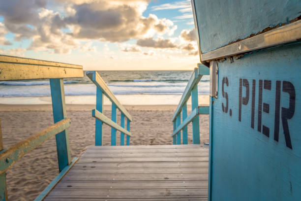 istock Lifeguard Tower California Beach 1138756782