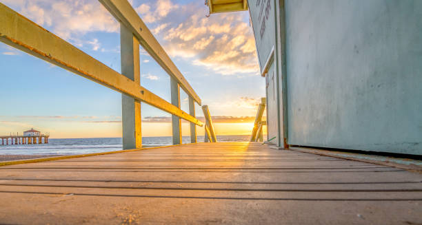 istock Lifeguard Tower California Beach 1138756794