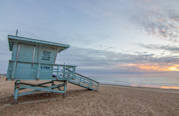 istock Lifeguard Tower California Beach 1138757437