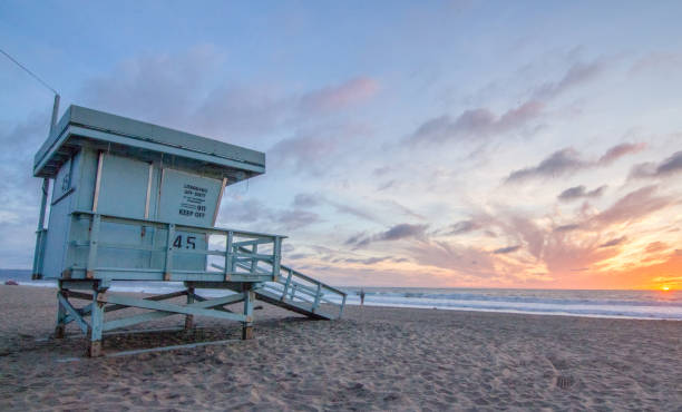 istock Lifeguard Tower California Beach 1138757438