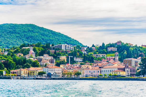 istock Lakeside view of Lungolago Luino, Italy 1138760039
