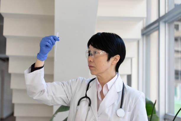 istock Japanese female doctor 1138760105
