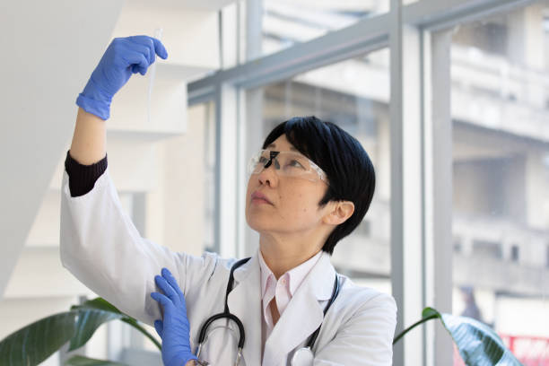 istock Japanese female doctor 1138761866