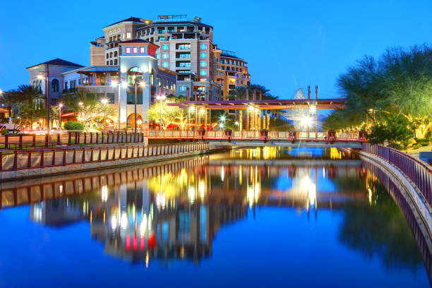 Scottsdale, Arizona Scottsdale is a city in the eastern part of Maricopa County, Arizona, United States, part of the Greater Phoenix Area. scottsdale arizona stock pictures, royalty-free photos & images