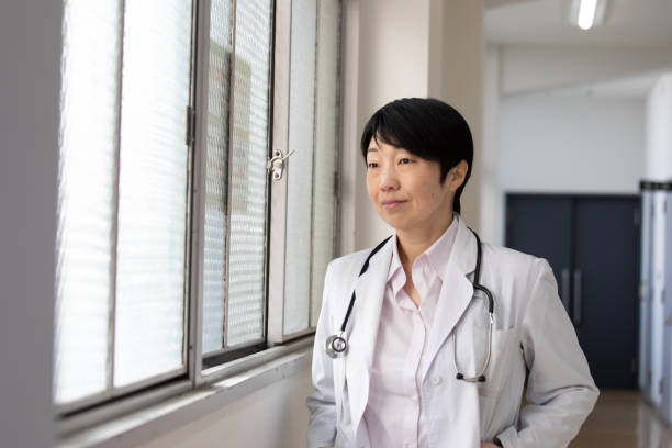 istock Japanese female doctor 1138765732