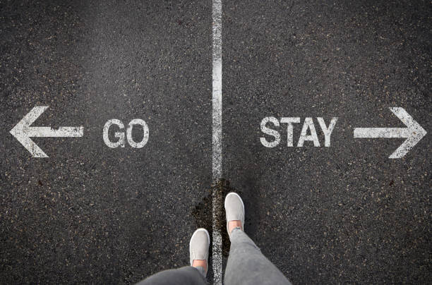 istock Woman with a decision to make 1138767848