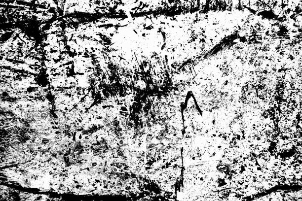 istock Black and white grunge urban texture with copy space. Abstract surface dust and rough dirty wall background or wallpaper with empty template for all design. Distress or dirt and damage effect concept 1138768247