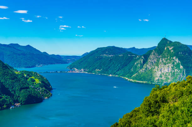 istock Lugano lake in Switzerland 1138771037