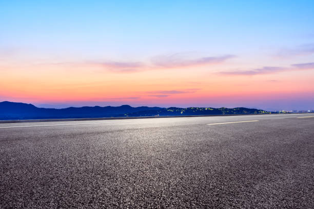 istock Asphalt road and beautiful mountain nature landscape 1138771211