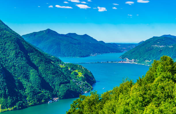istock Lugano lake in Switzerland 1138771463