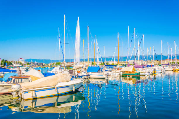 istock Marina at Geneva, Switzerland 1138773295