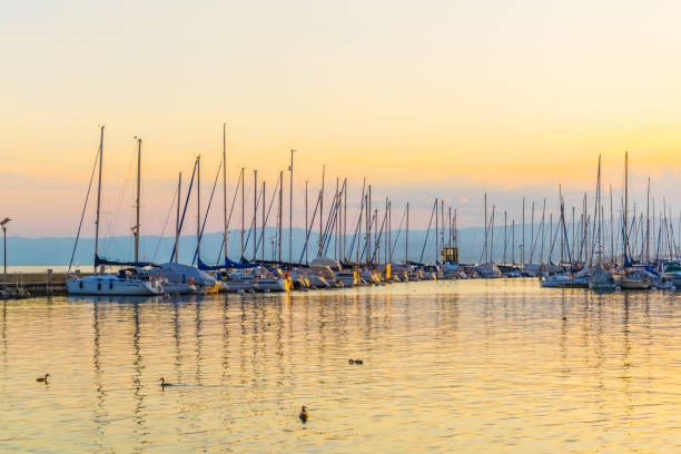 Marina at Lausanne, Switzerland