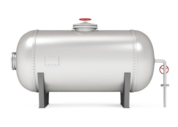 istock Pressure Vessel Tank Isolated 1138774303
