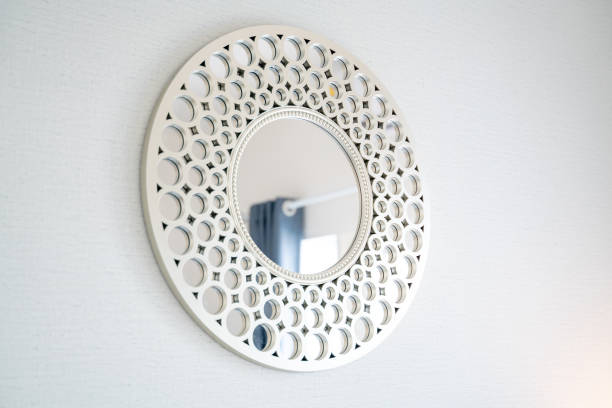 istock mirror on the wall  ,interior design home real estate 1138775965