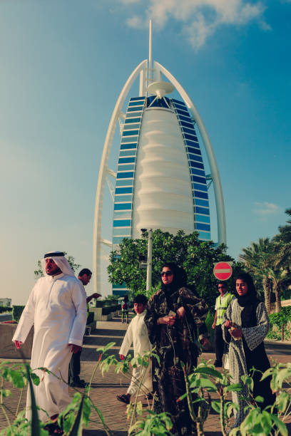 Burj Al Arab stock photo