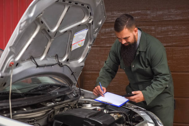 istock Professional car mechanic working in auto repair service 1138782773