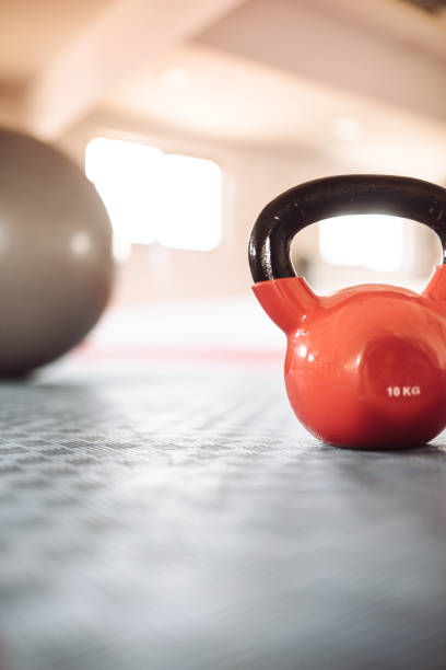 istock kettlebell in the gym 1138782922