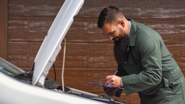 istock Professional car mechanic working in auto repair service 1138788499