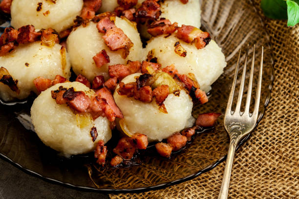 istock Potato dumplings stuffed with meat 1138790287