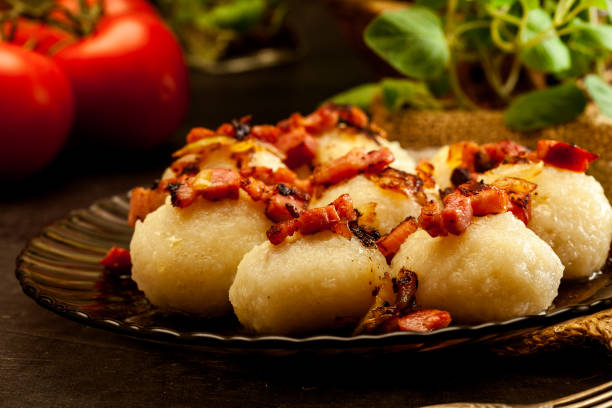 istock Potato dumplings stuffed with meat 1138790311