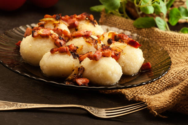 istock Potato dumplings stuffed with meat 1138790334