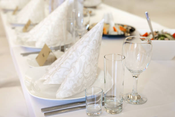 istock Restaurant Utensil on the table for food. 1138791896