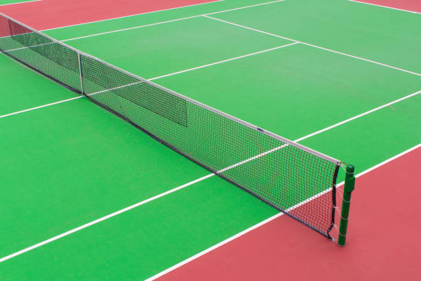 istock A line on tennis court 1138801431