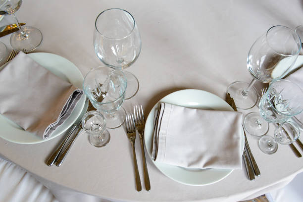 istock Restaurant Utensil on the table. 1138801779