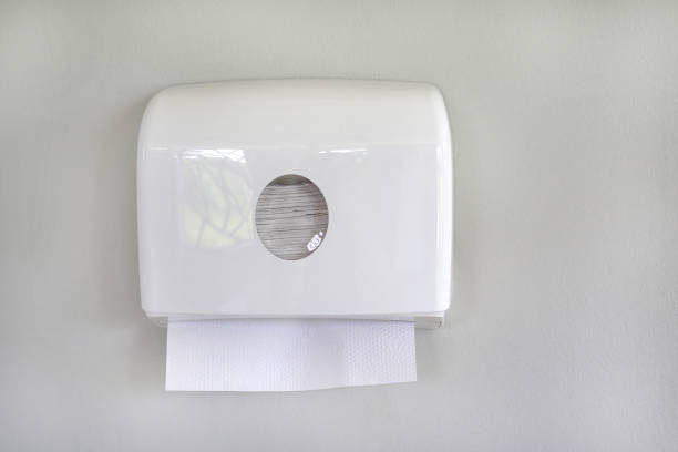 istock White box of tissues on wall in toilet 1138801824