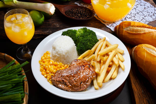 istock Grilled meat with trimmings 1138802897