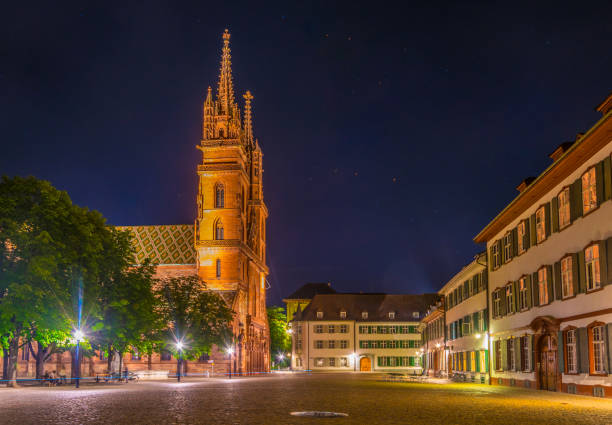 Freiburg Cathedral (Freiburger Münster) located in the german city of Freiburg Im Breisgau. Often visited by tourist along side the Alsace region in France and also the Black Forest, next to which this city is located.