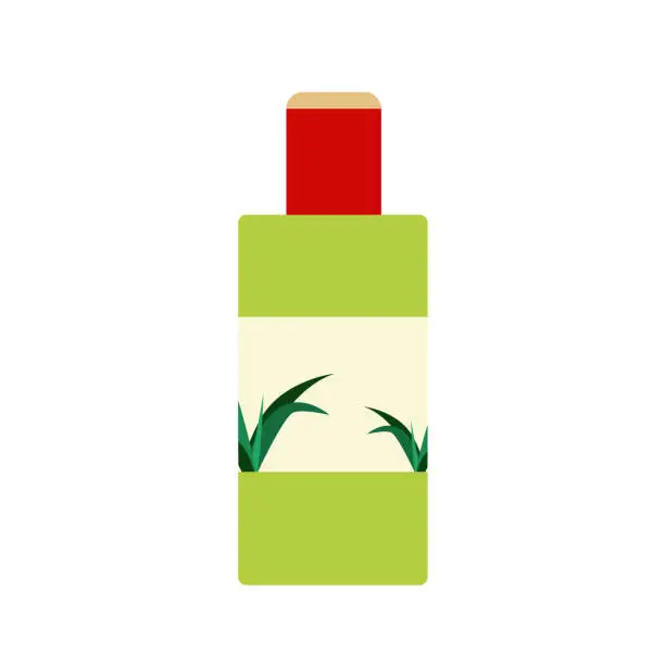 Vector illustration of Shampoo bottle icon