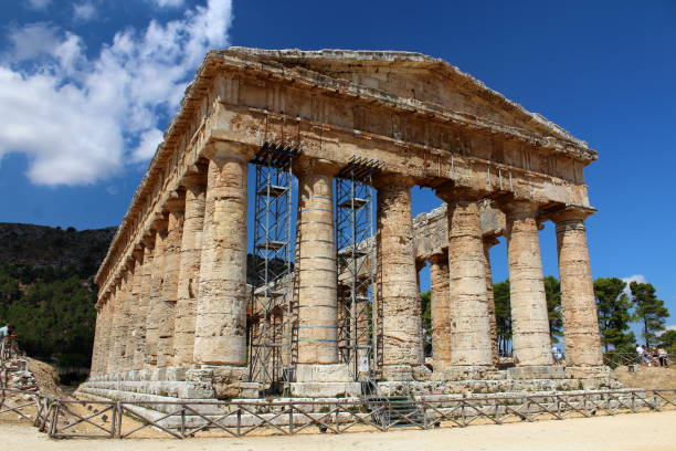 istock Doric Greek Temple At Segesta, Sicily 1138806658