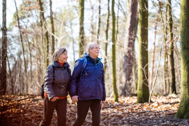 istock Hiking senior couple 1138813954
