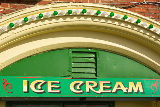 istock Ice Cream shop sign, Brighton, England 1138821485